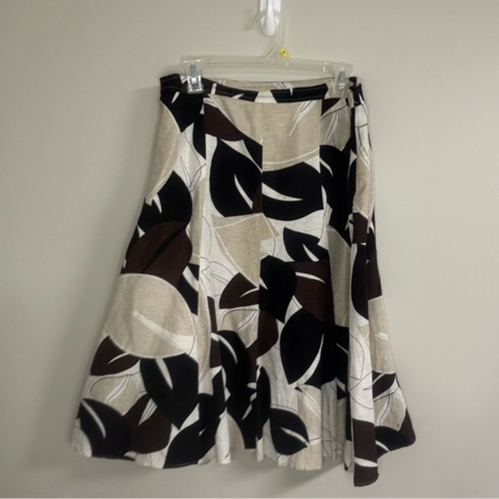 Chico's Multicolored Wrap Skirt Knee-length for Casual